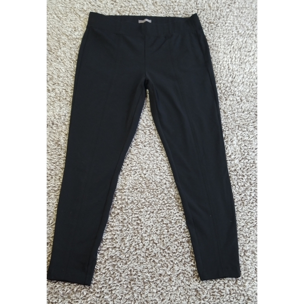 Maurice's Black Pleated Leggings Size Medium - Comfy